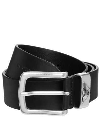 Emporio Armani Belt In Black