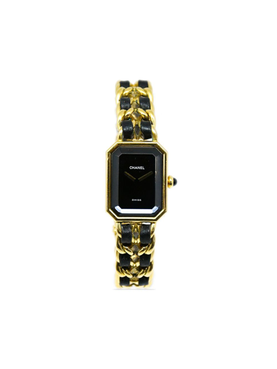 Pre-owned Chanel 1987  Première 20mm In Black