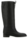 GUCCI GUCCI WOMAN BLACK LEATHER BOOTS