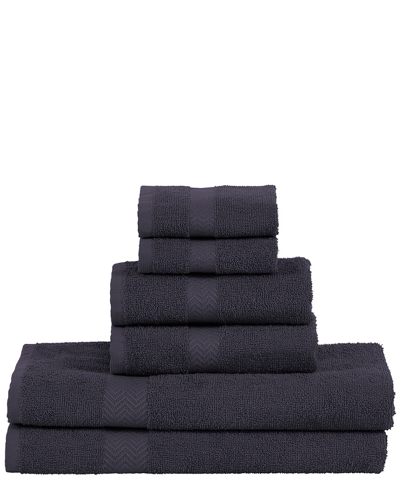Superior Eco-friendly Absorbent 6pc Towel Set