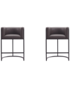 Manhattan Comfort Set Of 2 Cosmopolitan Counter Stools