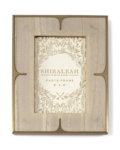 Shiraleah Ariston 4x6 Picture Frame In Ivory