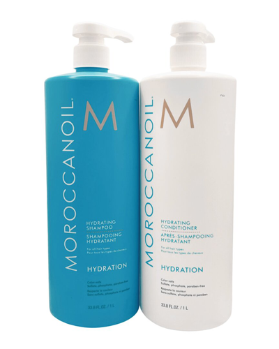 Moroccanoil 33.8oz Hydrating Shampoo & Conditioner Duo