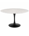 MODWAY MODWAY LIPPA 54IN ROUND ARTIFICIAL MARBLE DINING TABLE