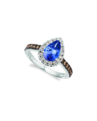 Le Vian 14k Vanilla Gold 1.70 Ct. Tw. Diamond & Tanzanite Ring