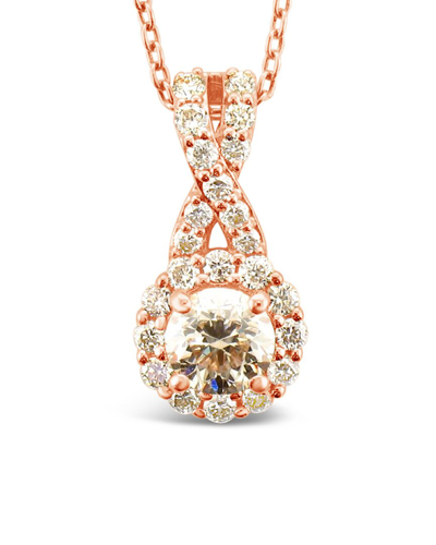Le Vian ® 14k Strawberry Gold® 0.73 Ct. Tw. Diamond Pendant Necklace