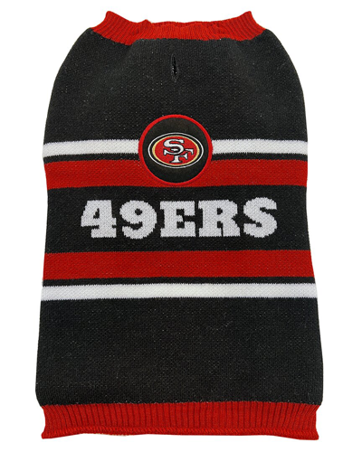 Pets First Nfl San Francisco 49ers Pet Sweater In Multicolor