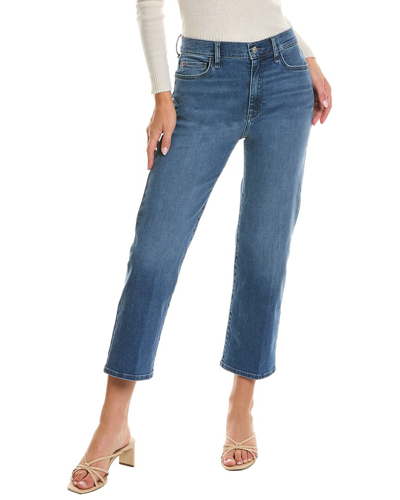 Hudson Jeans Noa Beverly High-rise Straight Crop Jean In Blue