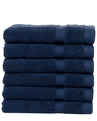 Chortex Set Of 6 Irvington Washcloths