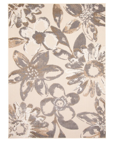 Ecarpet Liv Indoor/ Outdoor Rug In Ivory