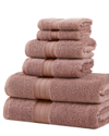 Superior Solid Long-staple Combed 6pc Towel Set