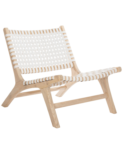 Safavieh Soleil Accent Chair In White