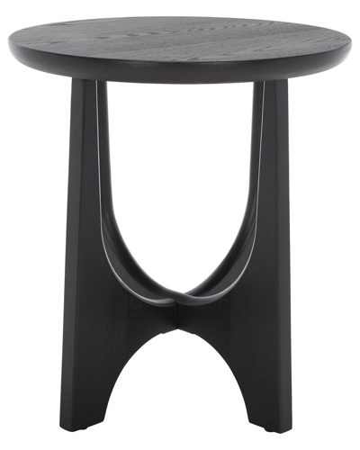 Safavieh Couture Sasha Wood Accent Table In Black