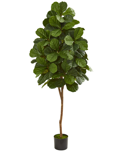 Nearly Natural 6ft Fiddle Leaf Fig Artificial Tree