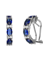 Genevive Silver Earrings
