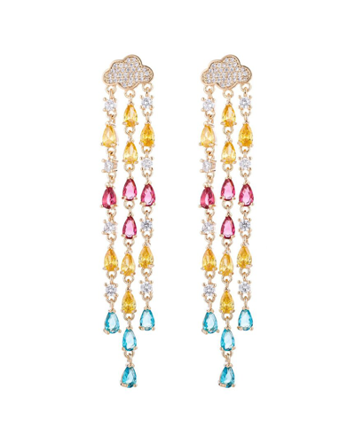 Eye Candy La Cz Raincloud Statement Earrings