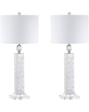Jonathan Y Designs 32in Set Of 2 Bailey Led Seashell Table Lamps