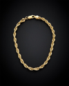 ITALIAN GOLD 14K ITALIAN GOLD ROPE CHAIN BRACELET