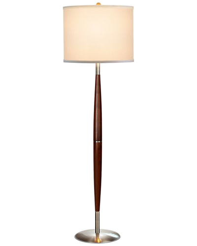 Brightech Lucas Contemporary Brown Led Floor Lamp