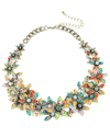 EYE CANDY LA EYE CANDY LA GLASS CRYSTAL JUNE STATEMENT NECKLACE