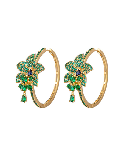 Eye Candy La Cz Rose Earrings