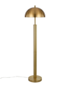 Abraham + Ivy York Brass Finish Floor Lamp In Gold