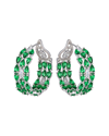Eye Candy La Cz Marie Loop Earrings