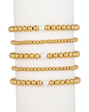 EYE CANDY LA EYE CANDY LA PEARL LEXI BEADED BALL BRACELET SET