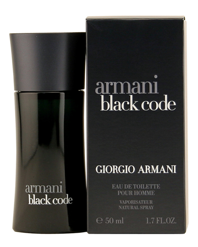 Giorgio Armani Men's Black Code 1.7oz Eau De Toilette Spray