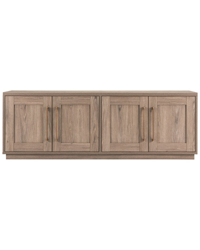 Abraham + Ivy Tillman Rectangular Stand For Tvs Up To 80in In Gray