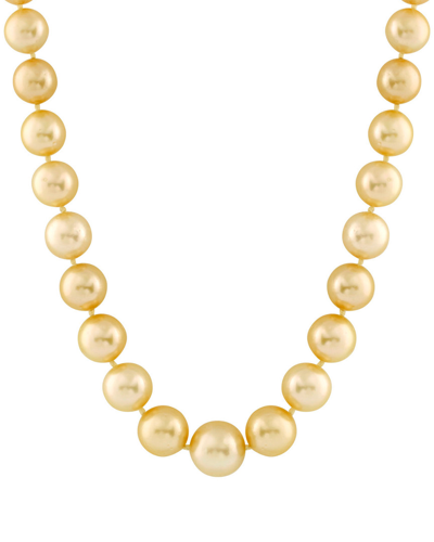 Masako Pearls Splendid Pearls 14k 10-13mm South Sea Pearl Necklace