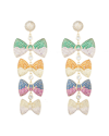 Eye Candy La The Luxe Collection Cz Drop Earrings