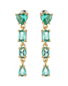 Eye Candy La The Luxe Collection Cz Drop Earrings