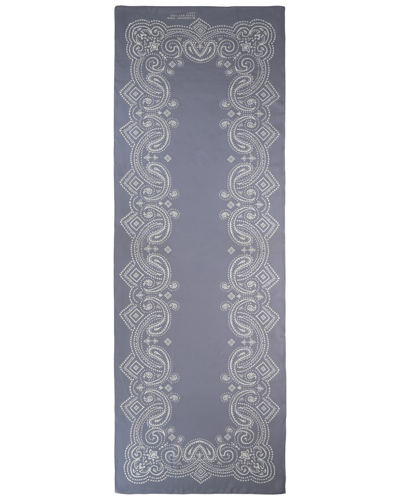 Givenchy Silk Scarf In Blue