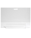 Hiddin Clear View Freestanding Panel Pet Gate