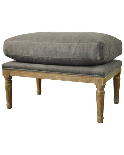 Shatana Home Warren Ottoman In Gray