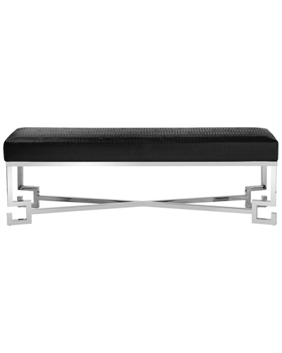 Shatana Home Sophia Bench In Silver