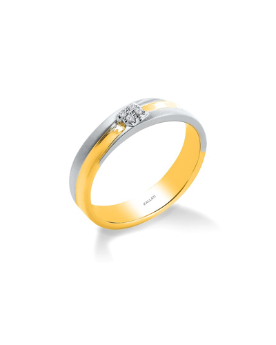 Kallati 14k Two-tone Diamond Ring
