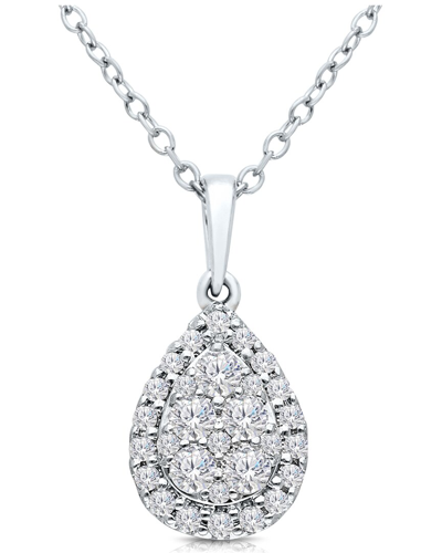 Kallati 14k 0.35 Ct. Tw. Diamond Pendant Necklace