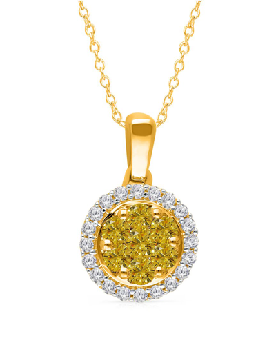 Kallati 14k 0.50 Ct. Tw. Diamond Pendant Necklace
