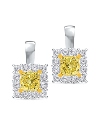 Kallati 14k Two-tone 0.85 Ct. Tw. Diamond Pendant Necklace