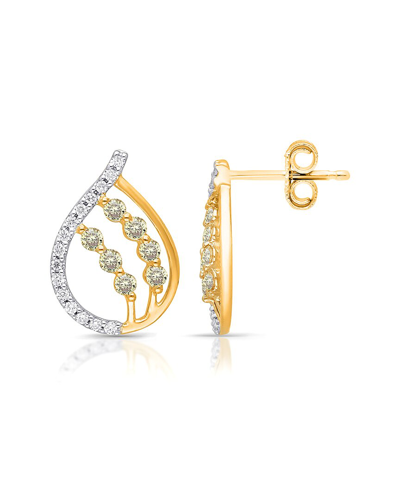 Kallati 14k 0.55 Ct. Tw. Diamond Earrings