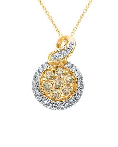 Kallati 14k 0.35 Ct. Tw. Diamond Necklace