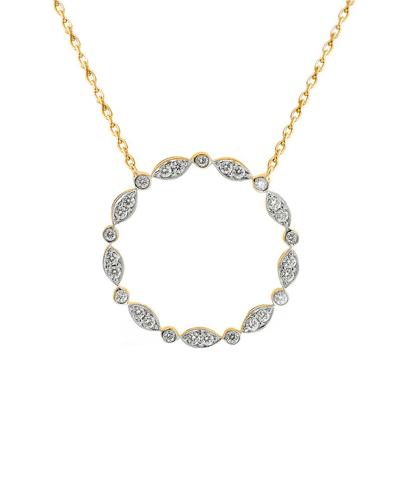 Kallati 14k 0.65 Ct. Tw. Diamond Necklace