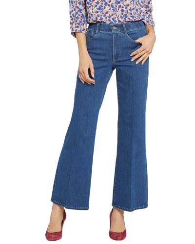 Nydj High-rise Major Wide Leg Jean In Blue