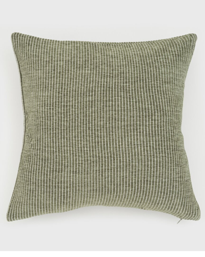 Evergrace Elsa Reversible Woven Pinstripes Pillow