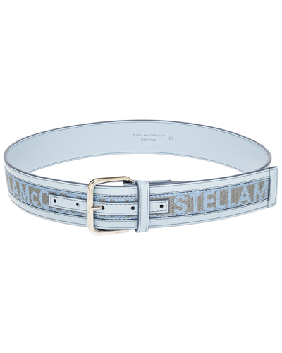 STELLA MCCARTNEY Vegan Leather Thin Blue Belt m_691caafd9b21581dc2461f3c.jpeg main image 3