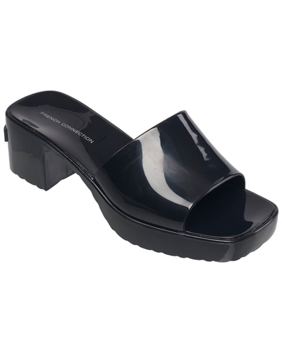French Connection Almira Heeled Sandal In Black