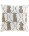TOMMY BAHAMA TOMMY BAHAMA PINEAPPLE RESORT PALM GREEN THROW PILLOW