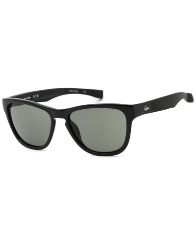 Lacoste Green Square Unisex Sunglasses L776s 001 54 In Black